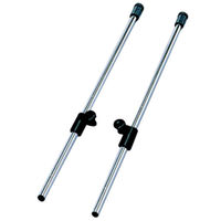 アイリスオーヤマ ポール直径19mm メタルミニ突っ張りポール 2本セット MTO-17TPP（わけあり品）