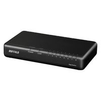 バッファロー Giga8ポート スイッチングハブ マグネット付属 ブラック LSW7ーGTー8EP/BK 1個