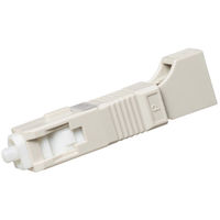 サンワサプライ  光変換アダプタ（SCオス-LCメス・マルチモード） HAD-SCLCF-50M4（直送品）