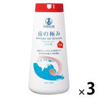 南の極み　天日塩　さらさら小粒　500g 3個 日仏貿易