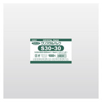 【OPP袋シールなし】シモジマ HEIKO クリスタルパック S フタ・シールなし