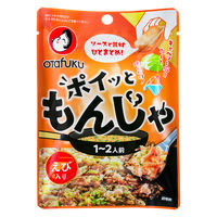 オタフクソース ポイッともんじゃ（えび）19g 1個　もんじゃ焼きの素  フライパン調理 もんじゃ粉