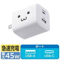 USB[d RZg ^CvC PD 45W USB-C×1 A×1 낿 MPA-AC11045WF GR 1iij
