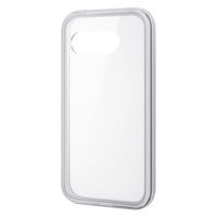 P251 ケース ハイブリッド カバー 衝撃吸収 軽量 ホワイト×クリア PM-P251HVAIR2WH エレコム 1個（直送品）