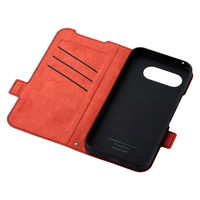 P251 ケース レザー 手帳型 ブラック PM-P251PLFMGBK エレコム 1個（直送品）