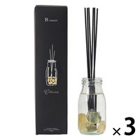 ビーネイチャー Bーnature ジュエリー リードディフューザー Citrine 180mL 1セット（1個×3） 藤栄