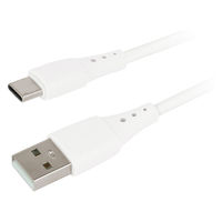 アーテック タイプＣケーブル1ｍストレートタイプ　ホワイト 77631 1本