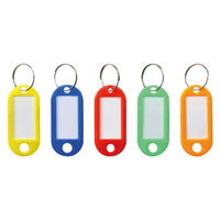 アーテック キーホルダー名札　5色30個入（片面表示タイプ） 74132 1セット