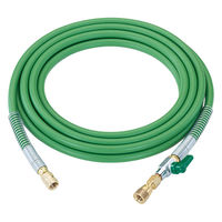 イチネンTASCO バルブ付耐圧ホース 5m TA381KC-5 1個（直送品）