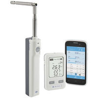 イチネンTASCO ワイヤレス風速・温湿度計 TA411AG-S2 1式（直送品）