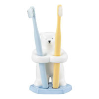 サンアート 歯ブラシスタンド ペア シロクマ 404995 1個（直送品）