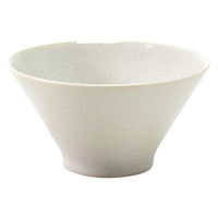 アイトー ボウル 13cm 深型 ナチュラルカラー 磁器 美濃焼 アイボリー 448707 1個（直送品）