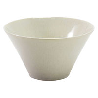 アイトー ボウル 17cm 深型 ナチュラルカラー 磁器 美濃焼 アイボリー 448712 1個（直送品）