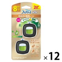 【旧品】ファブリーズ 車用 イージークリップ 消臭 クリーンフレッシュ 1セット（1パック（2個入）×12） 消臭剤 芳香剤 P＆G