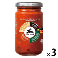 アルチェネロ 有機パスタソース・トマト＆香味野菜 200g 1セット（1個×3）日仏貿易 イタリア オーガニック