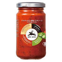 アルチェネロ 有機パスタソース・トマト＆バジル 200g 1個 日仏貿易 イタリア オーガニック