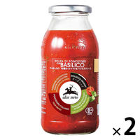 アルチェネロ 有機カットトマト＆バジル入りソース  500g 1セット（1個×2）日仏貿易 パスタソース イタリア オーガニック