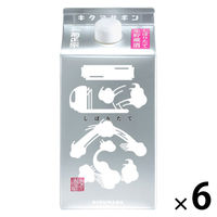 菊正宗 しぼりたて ギンパック 900ml パック 1セット（1本×6） 日本酒