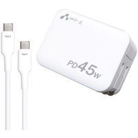 PD45W}pt[d(USB-C×2+USB-A) C-CP[uZbg AKJ-PD45DX 1Zbg(P[ut)iij