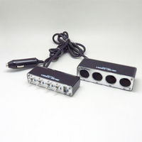 手作り水中花4連ソケットセパレート式スイッチ+1USB根元紫ラメ12v24v共用 4連 カー用品 シガーソケット」の人気商品一覧 | 安い商品を通販