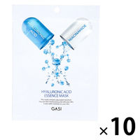 GASI（ガシ）　HAエッセンスマスク　ヒアルロン酸 1枚入　10個 青和通商