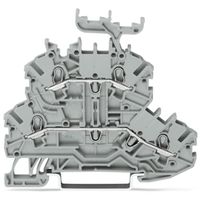 ワゴジャパン WAGO ダブルデッキ端子台 2000-2231 1セット(50個) 574-6708（直送品）