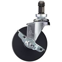 ハンマーキャスター ハンマー パイプ差込SP付MCナイロン車 4151EN-MC100 1個 337-3087（直送品）