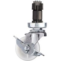 ハンマーキャスター ハンマー パイプ差込SP付ナイロン車 4151EN-N50 1個 337-3075（直送品）