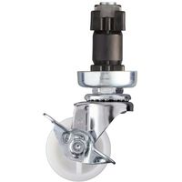 ハンマーキャスター ハンマー パイプ差込SP付ナイロン車 4151EN-N40 1個 336-3592（直送品）