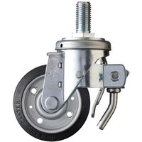 ハンマーキャスター ハンマー 615SAシリーズ 自在SP付 特殊ゴム車輪 100mm 615SA-XRZ100 1個 376-5429（直送品）