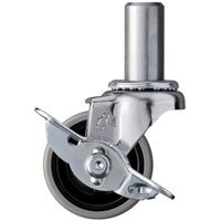 ハンマーキャスター ハンマー EKシリーズ 差込み 自在SP付 エラストマー車 50mm 415EK-L50 1個 376-8563（直送品）