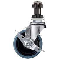 ハンマーキャスター ハンマー パイプ差込 SP付 ゴム車85mm 4155EN-RN85 1個 337-1541（直送品）