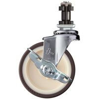 ハンマーキャスター ハンマー パイプ差込SP付ウレタン車 4155EN-UR100 1個 337-1503（直送品）