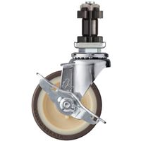 ハンマーキャスター ハンマー パイプ差込SP付ウレタン車 4155EN-UR85 1個 337-4674（直送品）