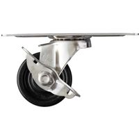 ハンマーキャスター ハンマー オールステンレスコーナー S型 自在SP付 フェノール車65mm 213S0S-PH65 1個（直送品）