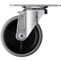 ハンマーキャスター ハンマー 旋回式エラストマー車輪(PPホイール)85mm 420E-L85 1個 376-7074（直送品）