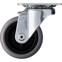ハンマーキャスター ハンマー プレート式キャスター Sシリーズ 自在 エラストマー車 65mm 420S-L65 1個 377-0139（直送品）