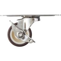 ハンマーキャスター ハンマー オールステンレスコーナー S型 自在SP付 ウレタンB車65mm 213S0S-UB65 1個（直送品）