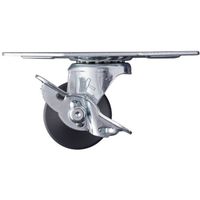 ハンマーキャスター ハンマー Gシリーズコーナータイプ自在SP付MCナイロン車50mm 215G-MC50 1個 337-4672（直送品）