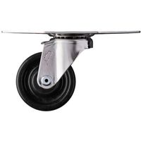 ハンマーキャスター ハンマー オールステンレスコーナー S型 自在 フェノール車65mm 220S0S-PH65 1個 336-9891（直送品）