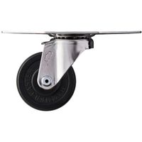 ハンマーキャスター ハンマー オールステンレスコーナー S型 自在 ゴム車65mm 220S0S-R65 1個 337-1575（直送品）