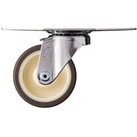 ハンマーキャスター ハンマー オールステンレスコーナー S型 自在 ウレタンB車75mm 220S0S-UB75 1個 337-4680（直送品）