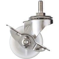 ハンマーキャスター ハンマー SUS ねじ込み SP付 W3/8 ナイロン車50mm 315A-20N50 1個 336-9981（直送品）