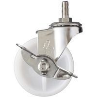 ハンマーキャスター ハンマー SUS ねじ込み SP付 W3/8 ナイロン車65mm 315A-20N65 1個 337-1577（直送品）