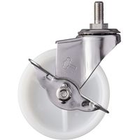 ハンマーキャスター ハンマー SUS ねじ込み SP付 W3/8 ナイロン車75mm 315A-20N75 1個 337-3133（直送品）