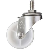ハンマーキャスター ハンマー SUS ねじ込み W3/8 ナイロン車50mm 320A-20N50 1個 336-9974（直送品）