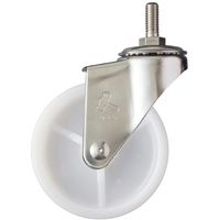 ハンマーキャスター ハンマー SUS ねじ込み W3/8 ナイロン車75mm 320A-20N75 1個 337-4647（直送品）
