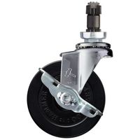 ハンマーキャスター ハンマー パイプ差込SP付ゴムB車 4151EN-RDB100 1個 336-9954（直送品）