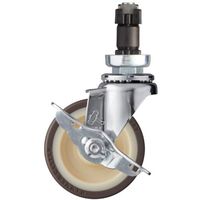 ハンマーキャスター ハンマー パイプ差込SP付ウレタンB車 4151EN-UB85 1個 336-5201（直送品）