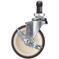 ハンマーキャスター ハンマー パイプ差込SP付ウレタン車 4151EN-UR100 1個 336-3564（直送品）